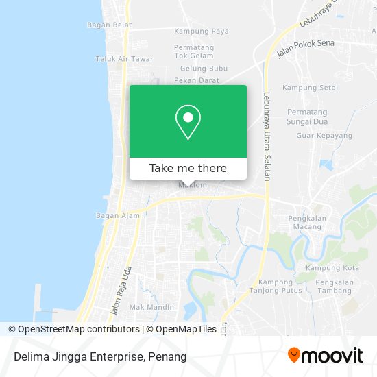 Delima Jingga Enterprise map