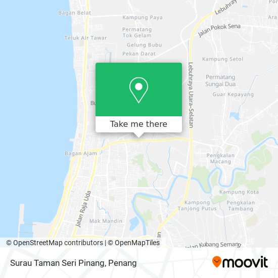 Surau Taman Seri Pinang map