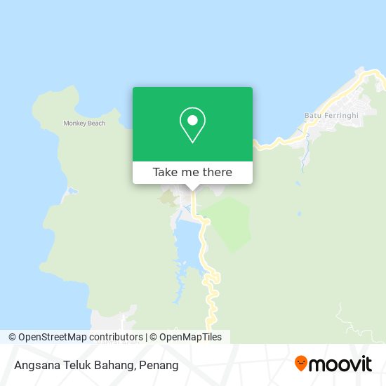 Angsana Teluk Bahang map