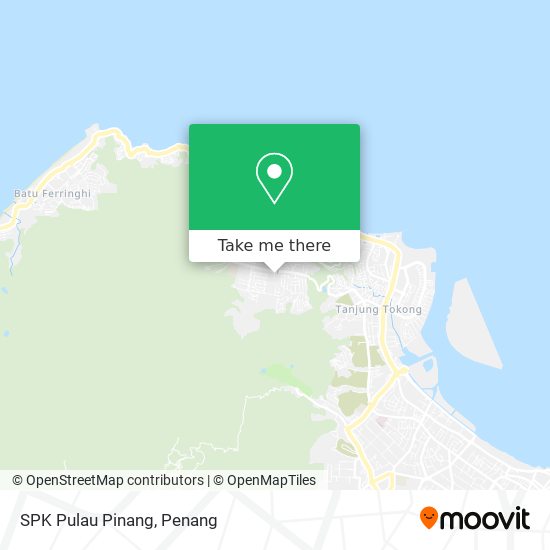 SPK Pulau Pinang map