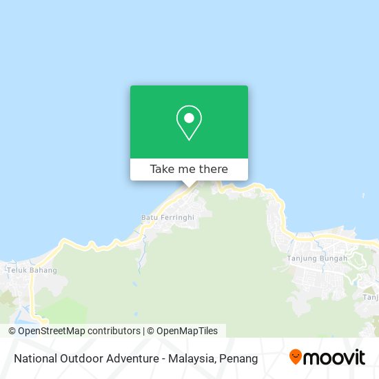 National Outdoor Adventure - Malaysia map