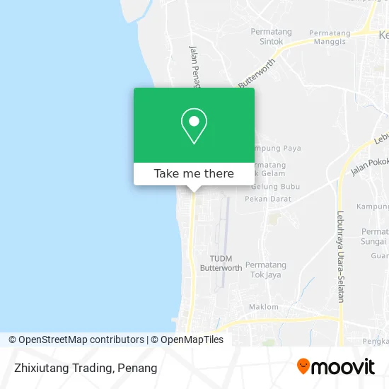 Zhixiutang Trading map