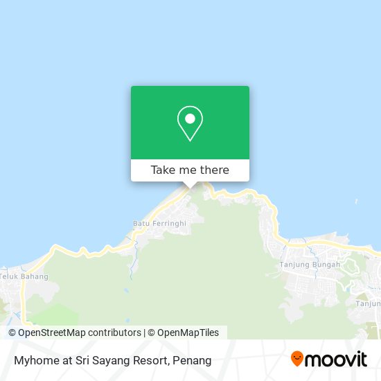 Myhome at Sri Sayang Resort map