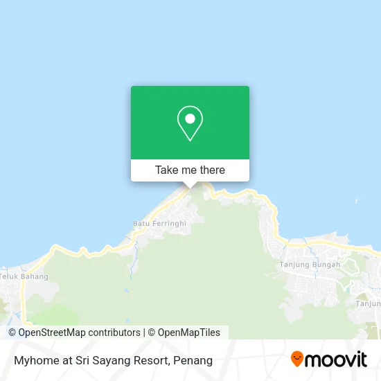 Myhome at Sri Sayang Resort map