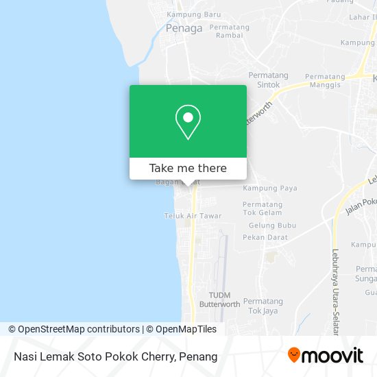 Nasi Lemak Soto Pokok Cherry map