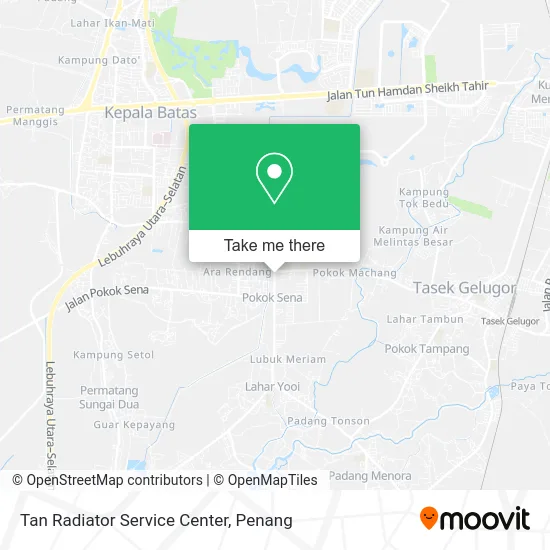 Tan Radiator Service Center map