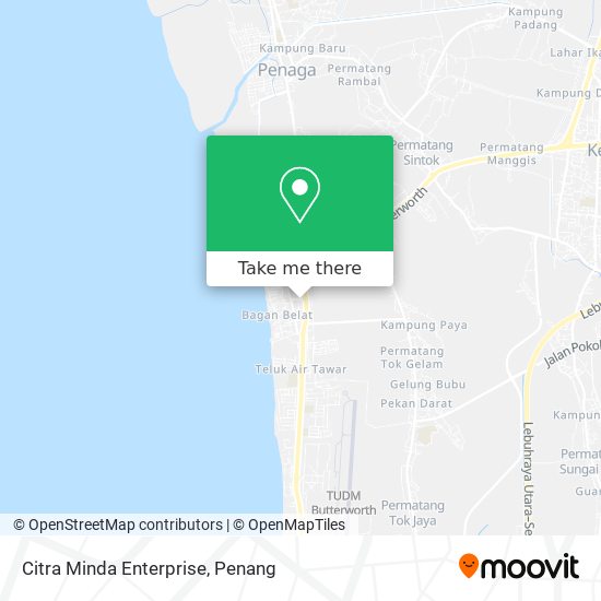 Citra Minda Enterprise map