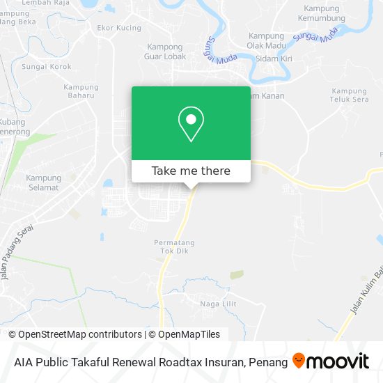 Peta AIA Public Takaful Renewal Roadtax Insuran