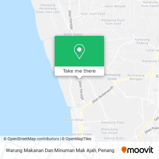 Warung Makanan Dan Minuman Mak Ajah map