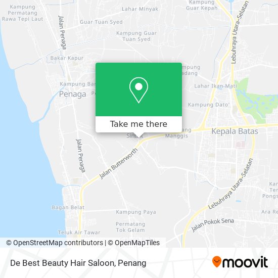 De Best Beauty Hair Saloon map