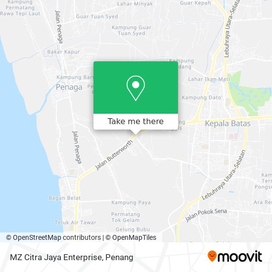 MZ Citra Jaya Enterprise map