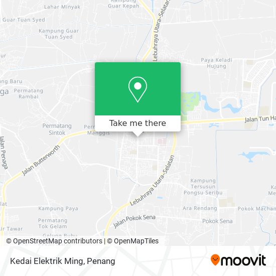 Peta Kedai Elektrik Ming