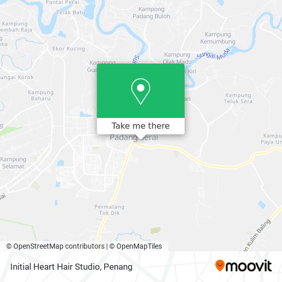 How to get to Initial Heart Hair Studio in Kedah by Bus?