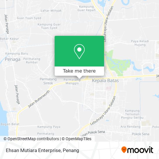 Ehsan Mutiara Enterprise map