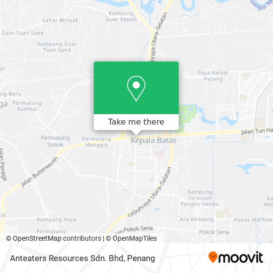 Anteaters Resources Sdn. Bhd map