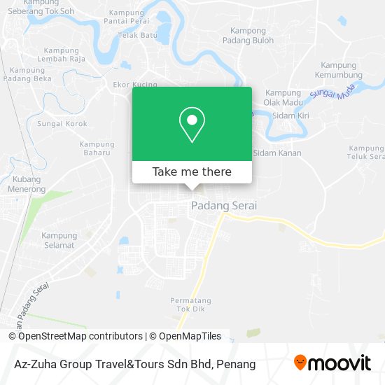 Peta Az-Zuha Group Travel&Tours Sdn Bhd