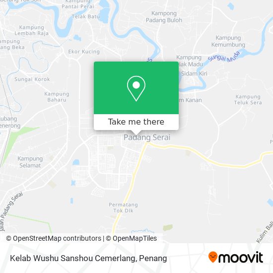 Kelab Wushu Sanshou Cemerlang map