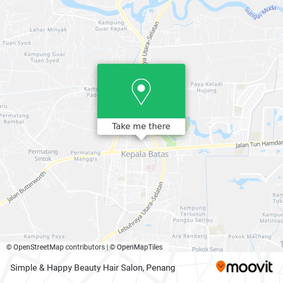 Simple & Happy Beauty Hair Salon map