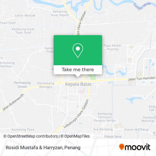 Rosidi Mustafa & Harryzan map
