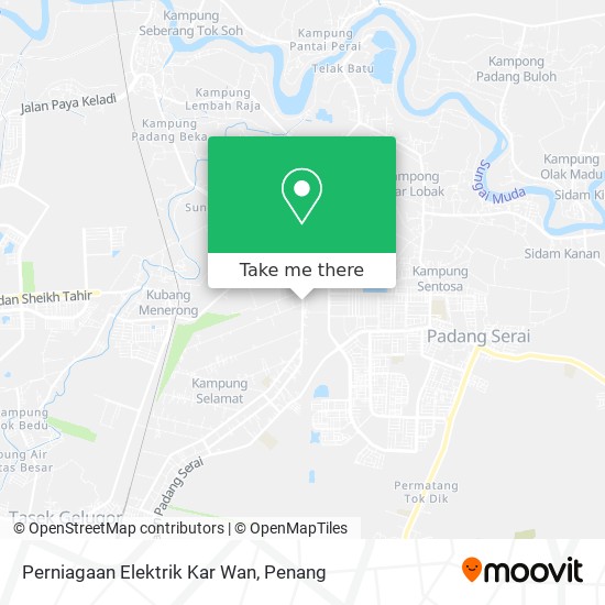 Perniagaan Elektrik Kar Wan map