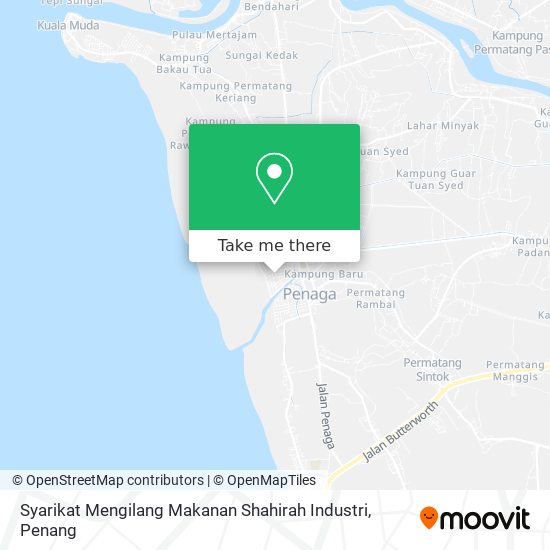 Syarikat Mengilang Makanan Shahirah Industri map