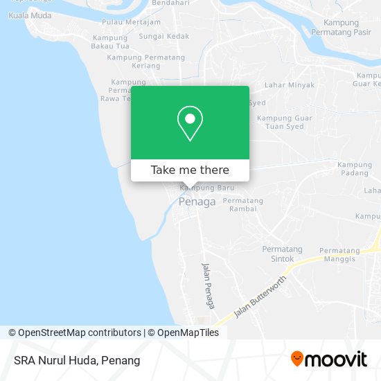 SRA Nurul Huda map