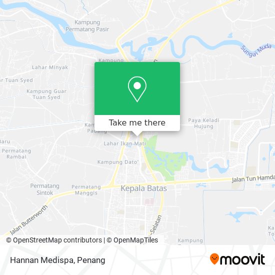 Hannan Medispa map