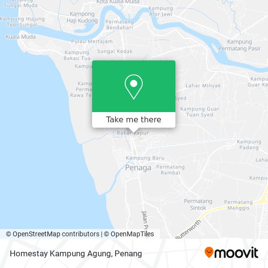 Homestay Kampung Agung map