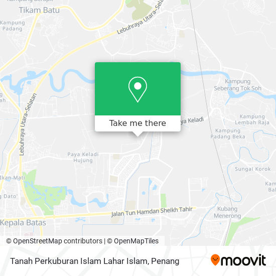 Peta Tanah Perkuburan Islam Lahar Islam