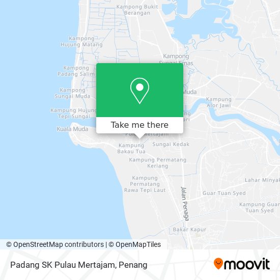 Peta Padang SK Pulau Mertajam