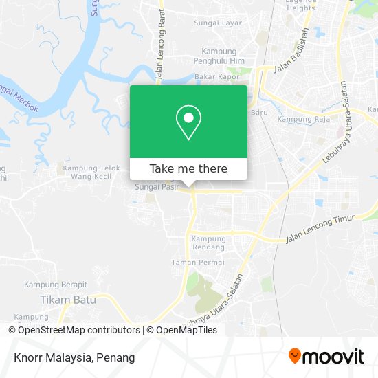 Knorr Malaysia map