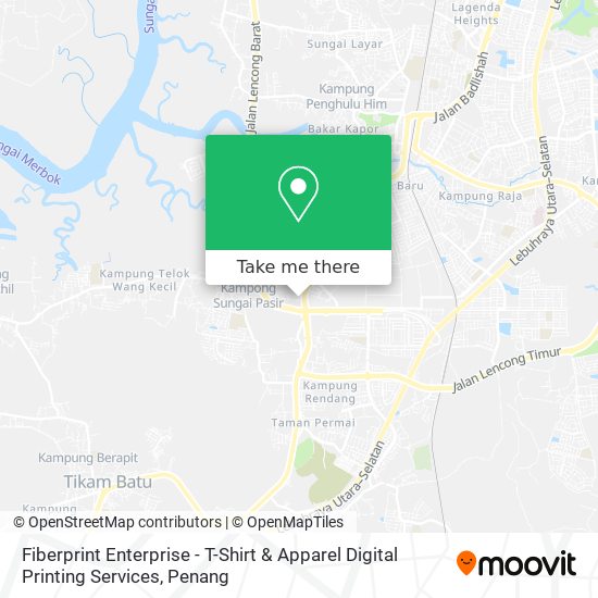 Fiberprint Enterprise - T-Shirt & Apparel Digital Printing Services map