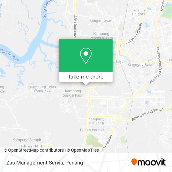 Zas Management Servis map