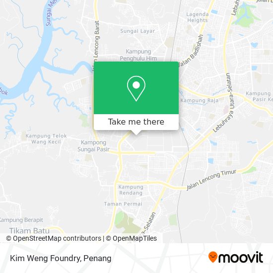 Kim Weng Foundry map