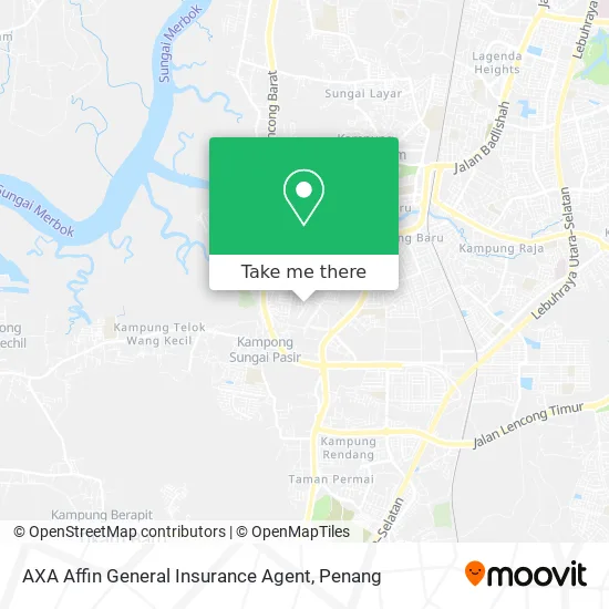AXA Affin General Insurance Agent map