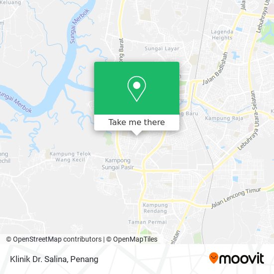 Klinik Dr. Salina map