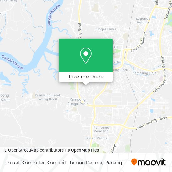 Pusat Komputer Komuniti Taman Delima map