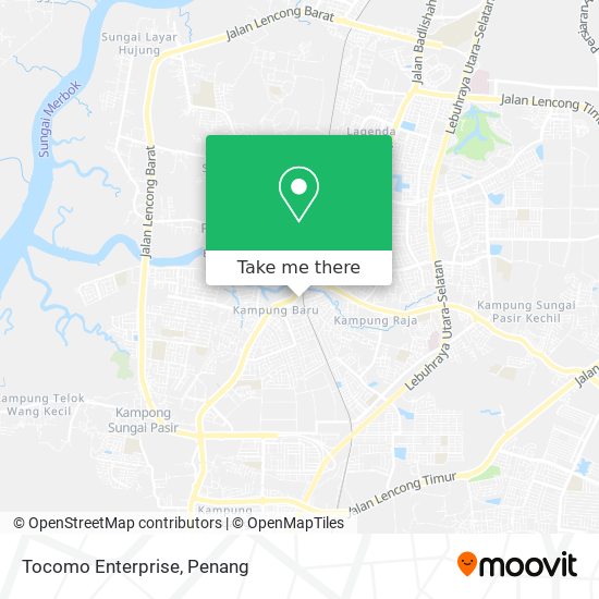 Tocomo Enterprise map