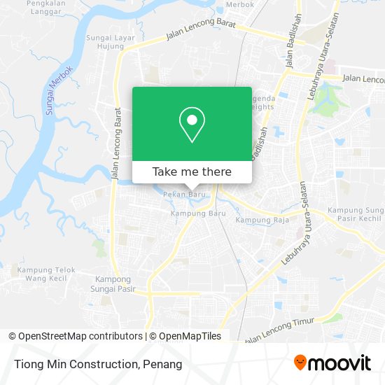 Peta Tiong Min Construction