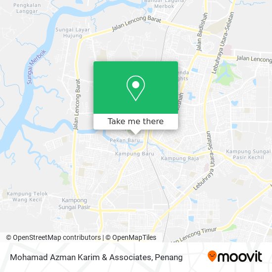 Peta Mohamad Azman Karim & Associates