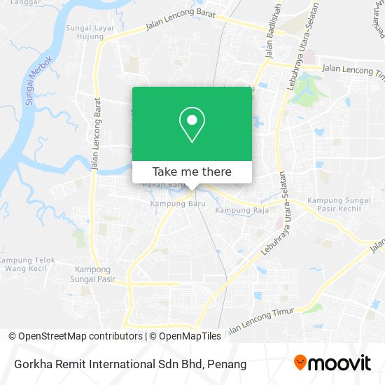 Peta Gorkha Remit International Sdn Bhd