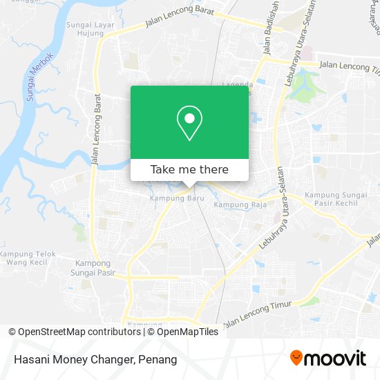 Hasani Money Changer map