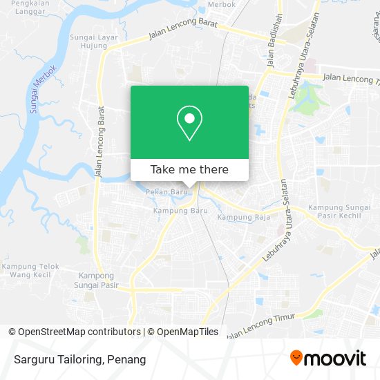 Sarguru Tailoring map