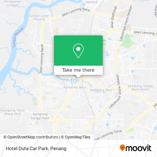 Hotel Duta Car Park map