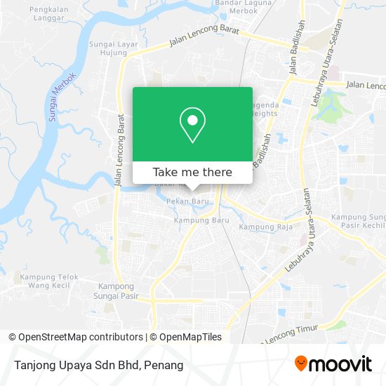 Tanjong Upaya Sdn Bhd map