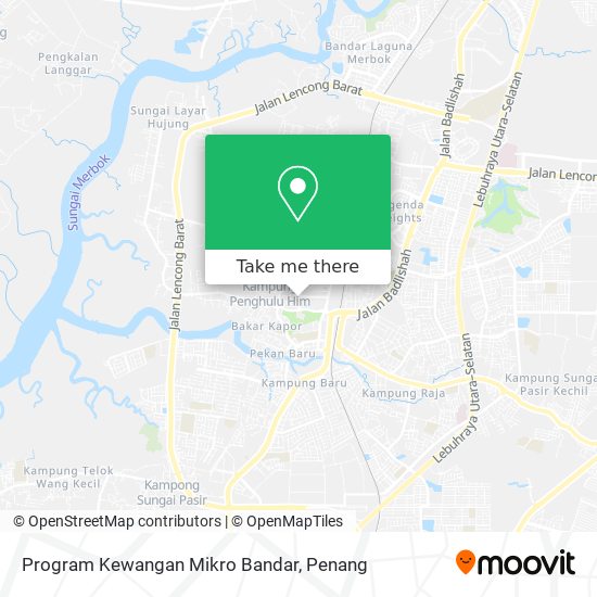 Peta Program Kewangan Mikro Bandar