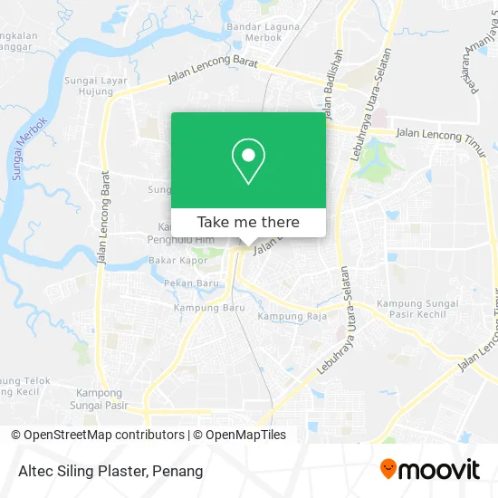 Altec Siling Plaster map