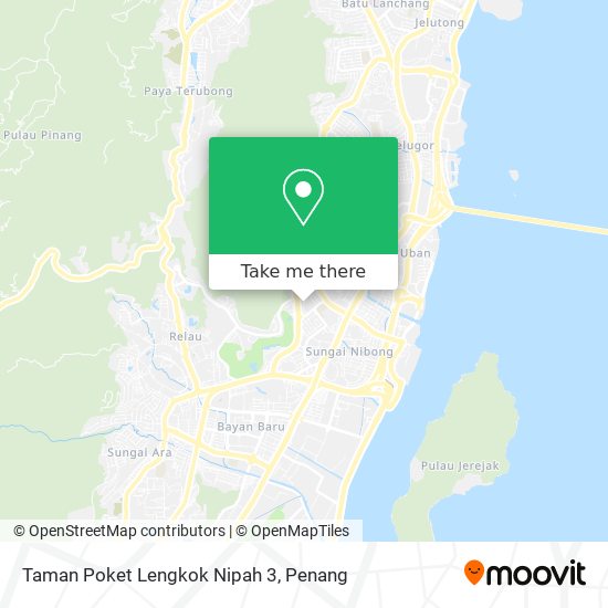 Taman Poket Lengkok Nipah 3 map