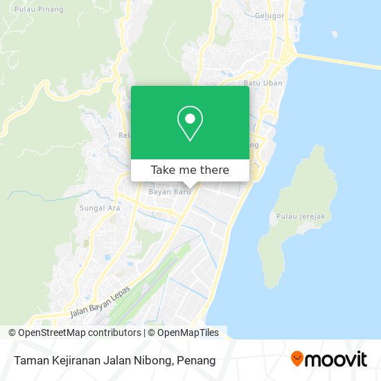 Taman Kejiranan Jalan Nibong map