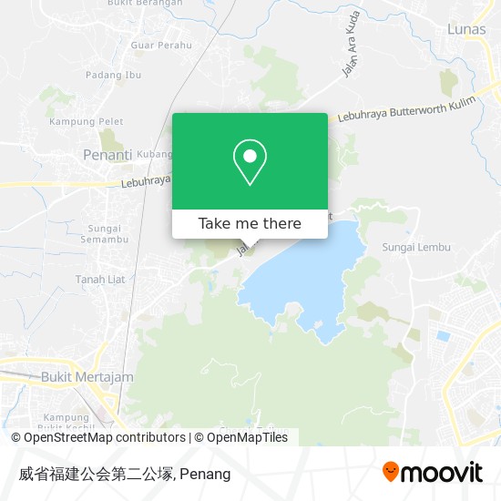 威省福建公会第二公塜 map